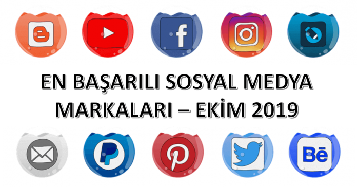 En Başarılı Sosyal Medya Markaları - Ekim 2019
